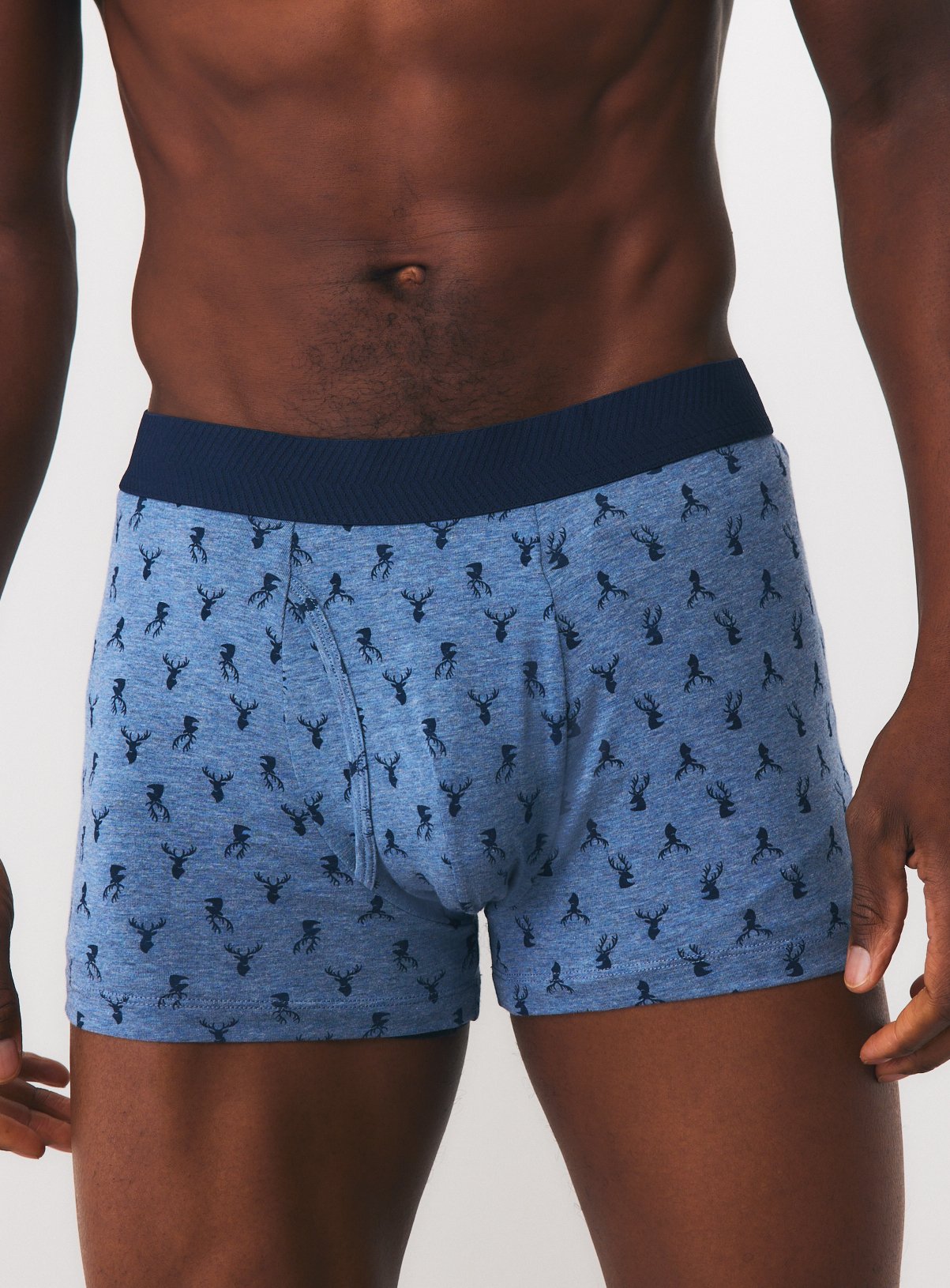 Multi Cotton-Rich Trunks 3-Pack  M - Image 2 thumbnail